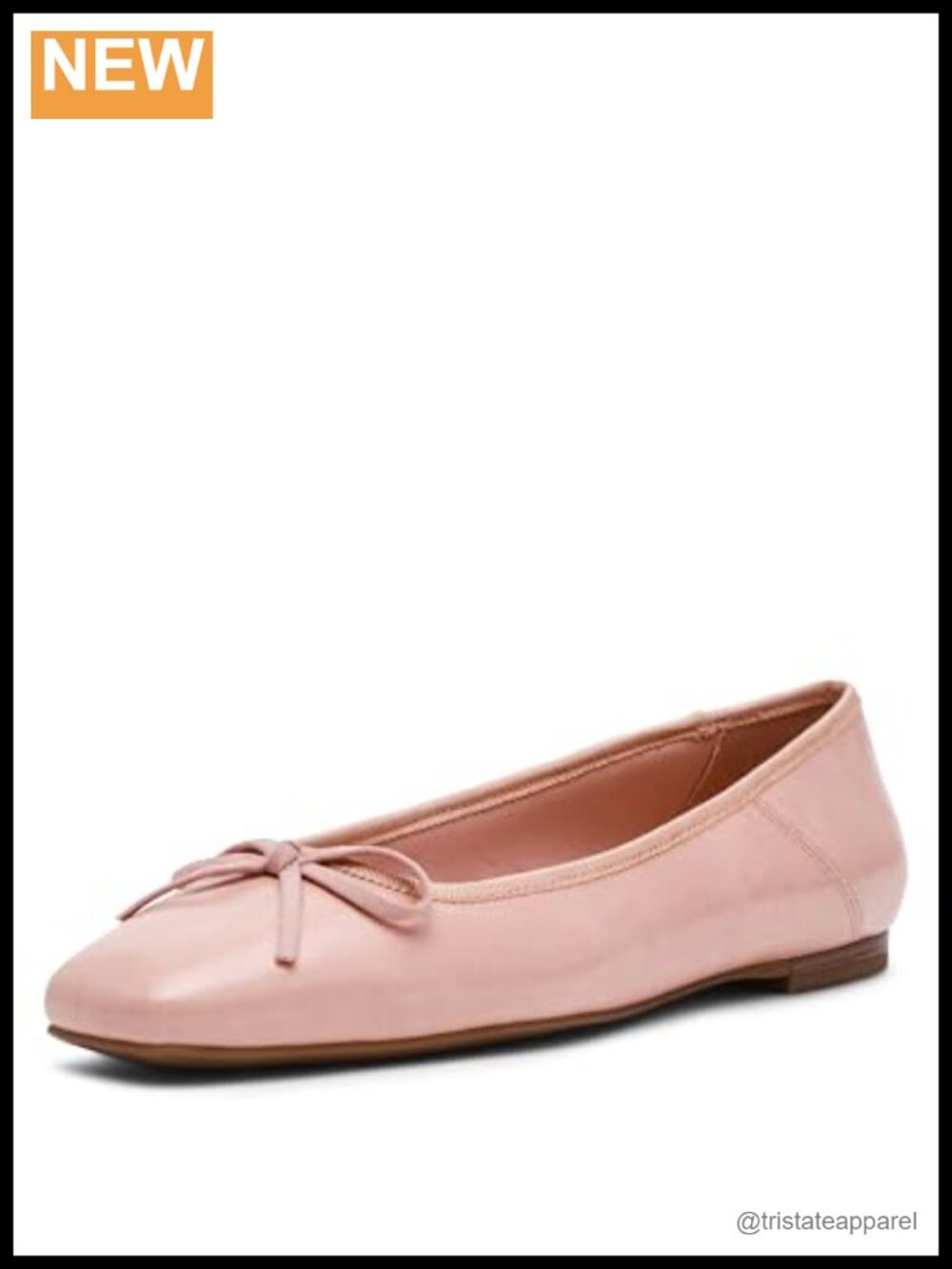 Anne Klein Aspen Ballet Flat Women's Polyurethane Slip-On Work Casual
